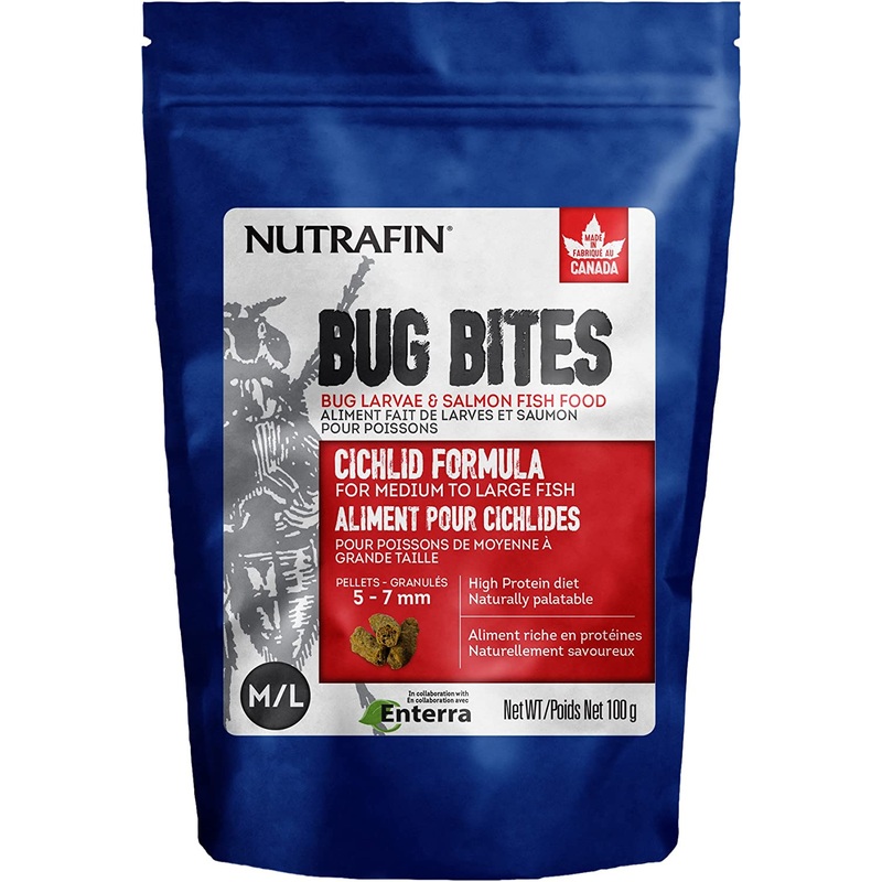 Nutrafin Bug Bites Cichlid Formula  5-7mm