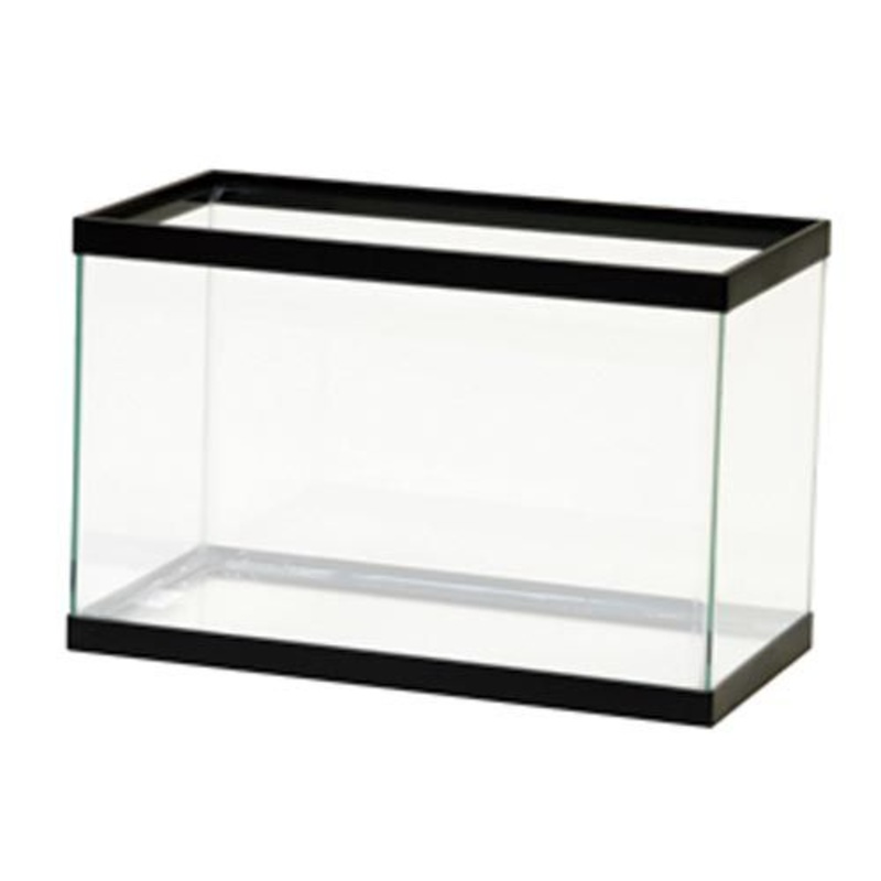 Aqueon 5.5 gal Black Frame - Clear Silicone