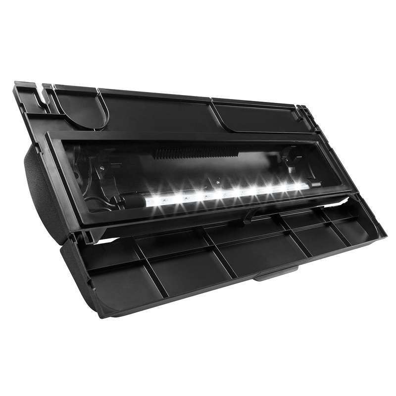 Aqueon Deluxe LED Full Hood - Black - 20"