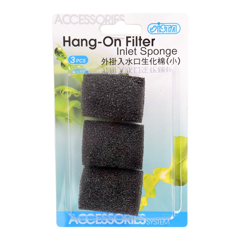 Ista Hang-On Filter Inlet Sponge - small - 3pk
