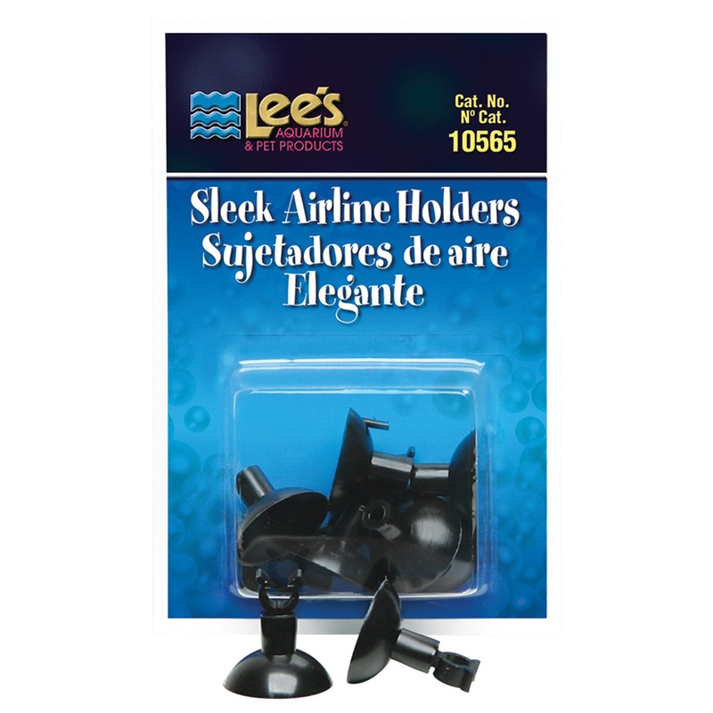 Lee's Sleek Airline Holders - Black - 6pk