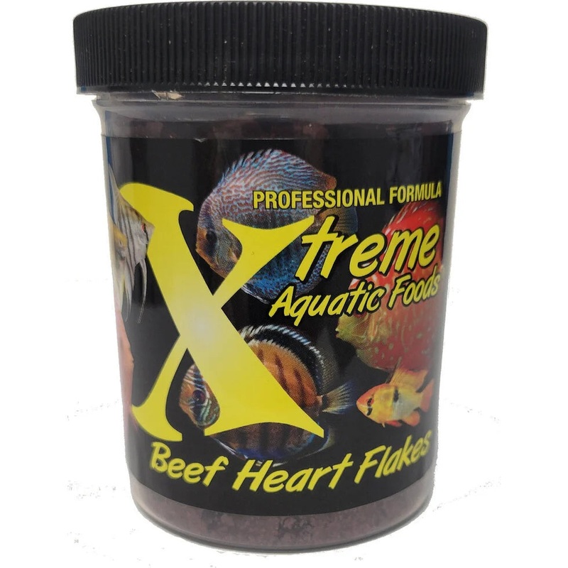 Xtreme Aquatic Foods - Beef Heart Flake .5 oz