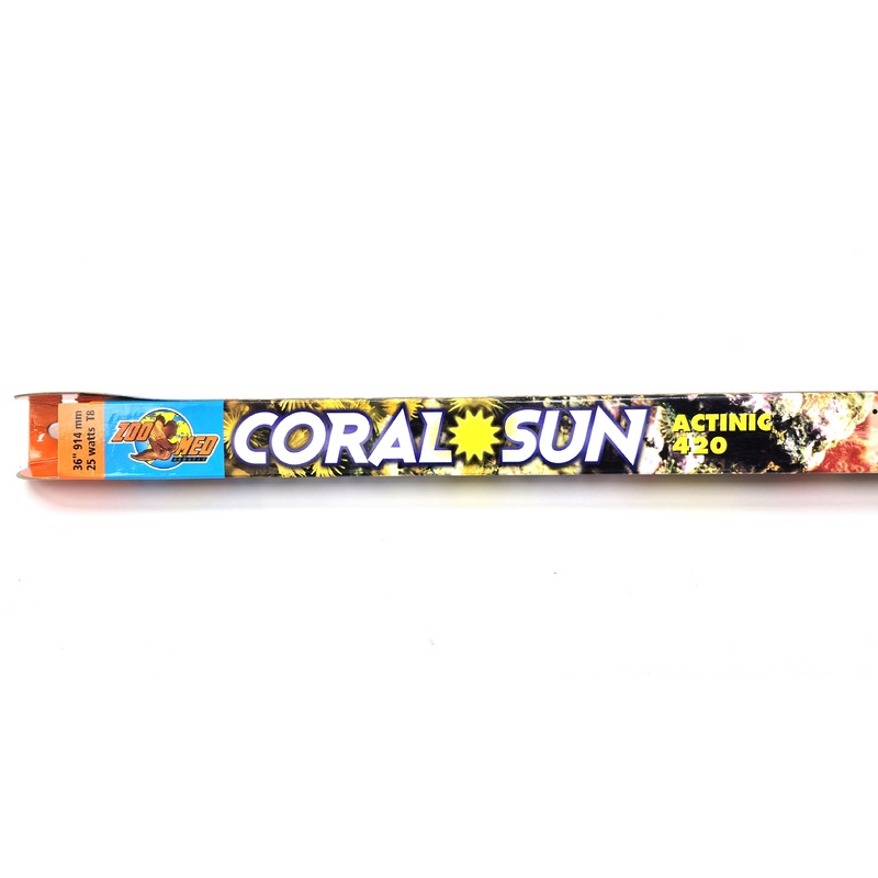 Zoo Med Coral Sun Actinic 420 T8 - 25 watt - 36"