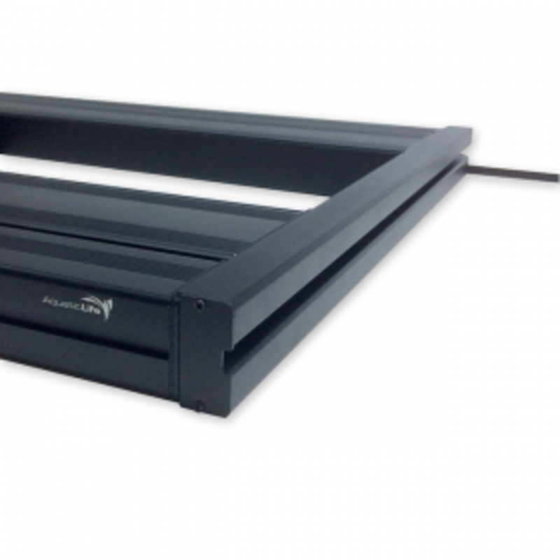 AquaticLife Hybrid 18" Decor Endcap Pair - Black