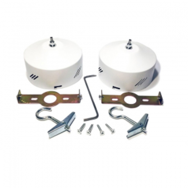 AquaticLife Universal/Hybrid Ceiling Mount & Cover Pair White