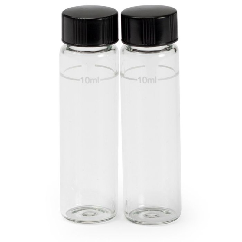 Hanna Glass Cuvettes and Caps for Checker HC (Set of 2)