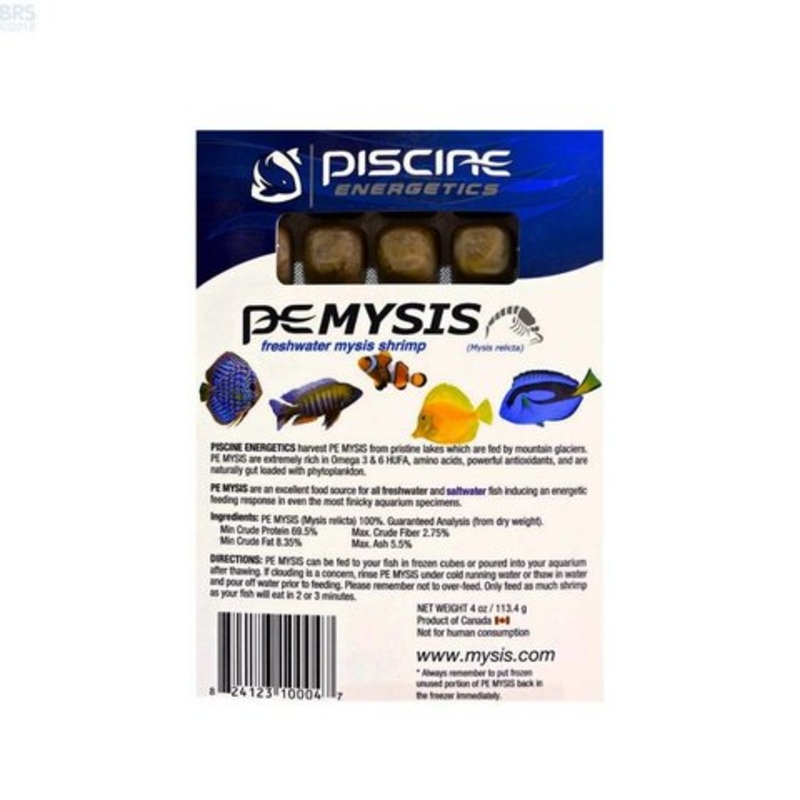 PE Mysis Shrimp Cubes 4oz