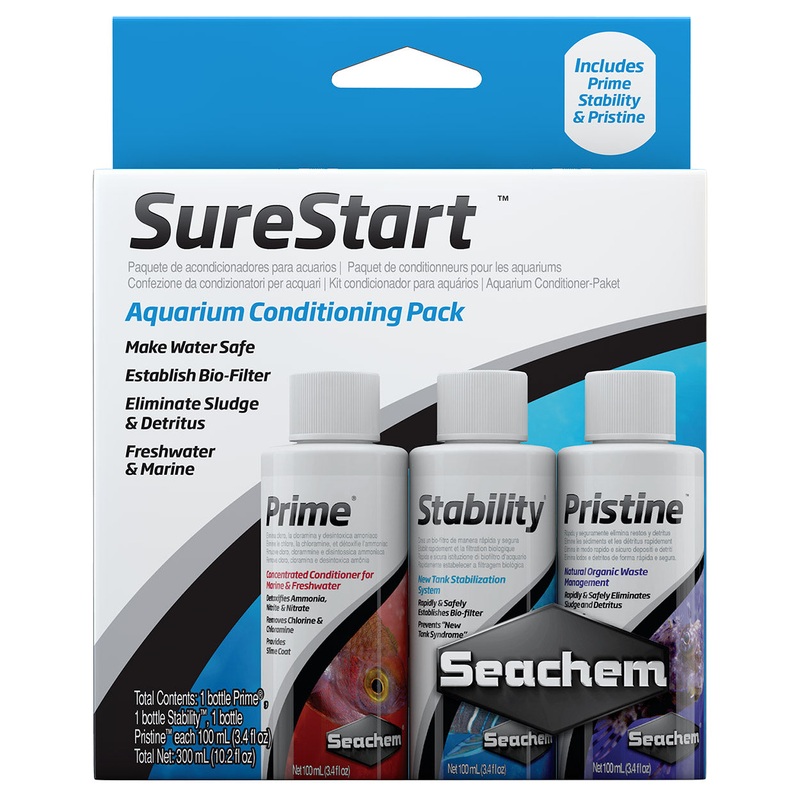 Seachem SureStart Aquarium Conditioning Pack