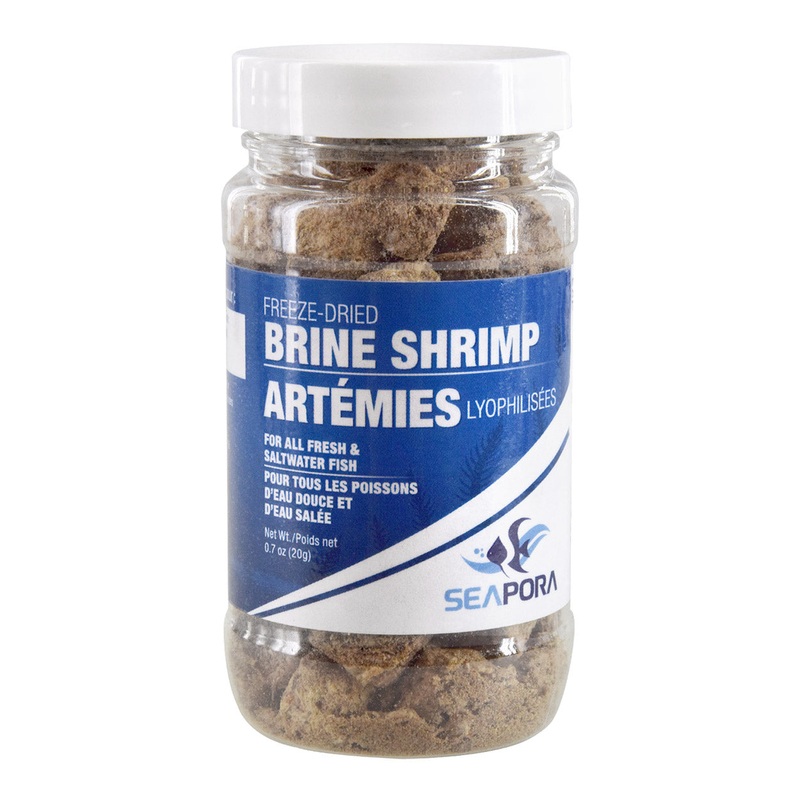 Seapora Freeze-Dried Brine Shrimp - 20 g