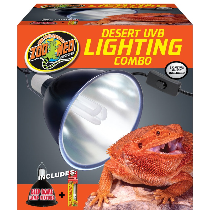 Zoo Med Desert UVB Lighting Combo Pack