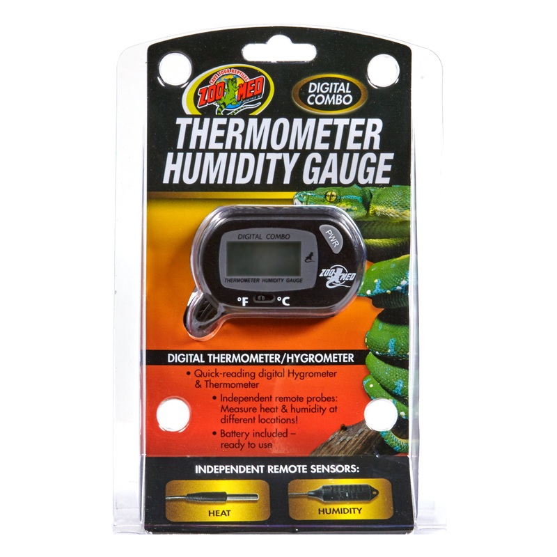 Zoo Med Digital Combo Thermometer Humidity