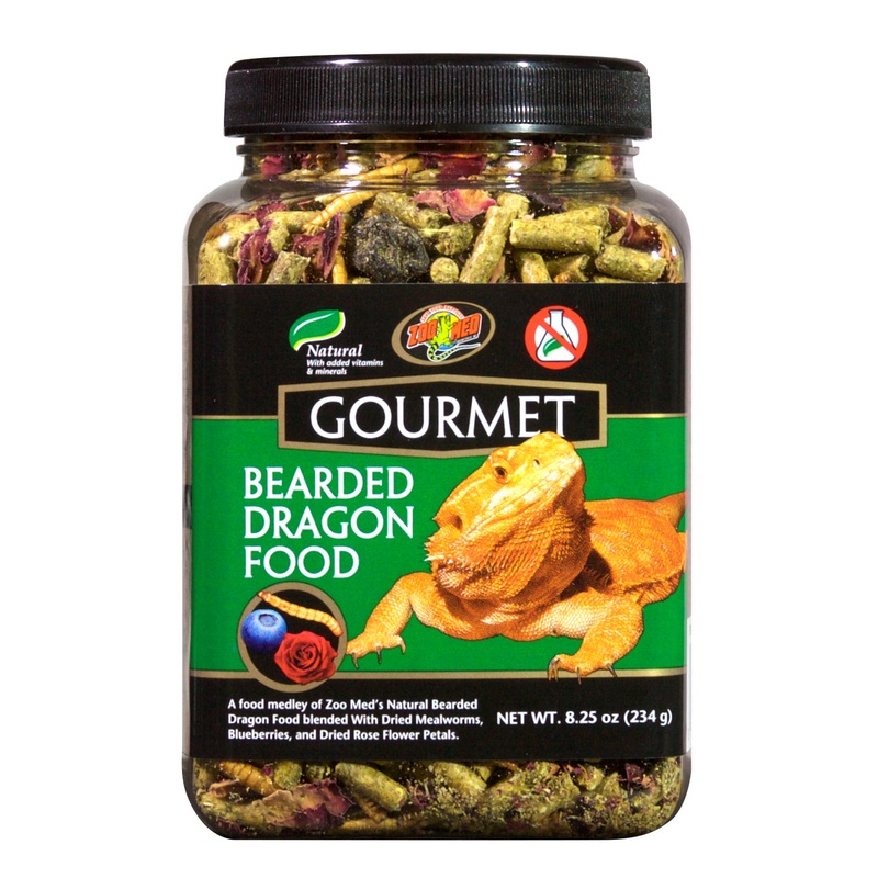Zoo Med Gourmet Bearded Dragon Food 8.25 oz/15 oz