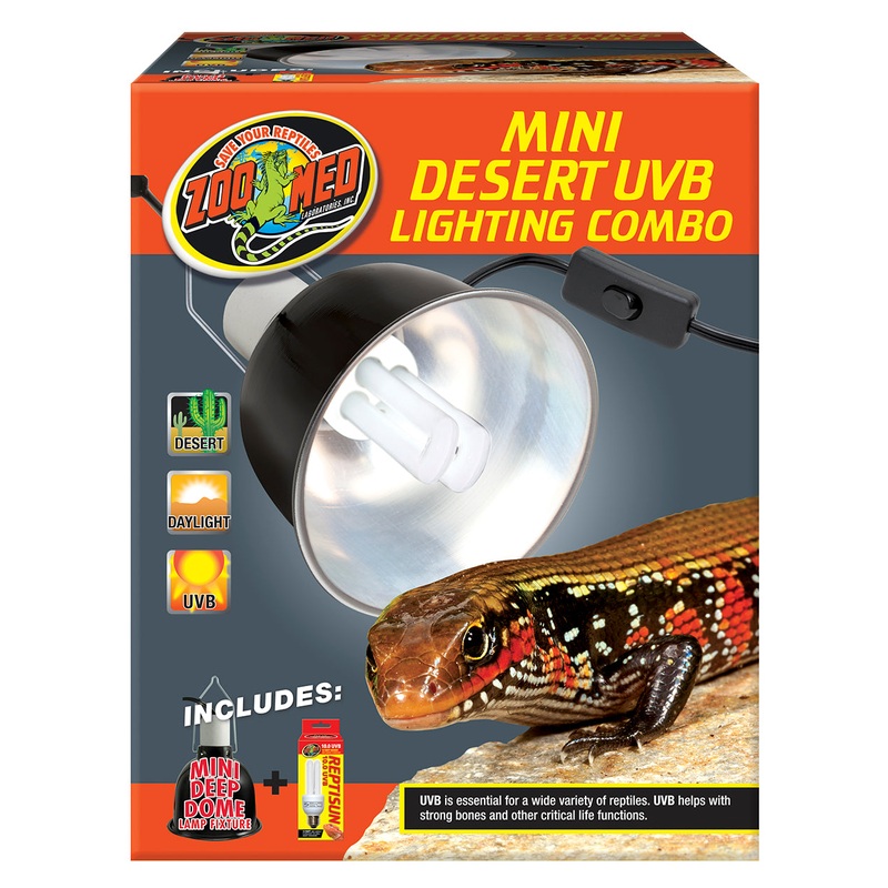 Zoo Med Mini Desert UVB Lighting