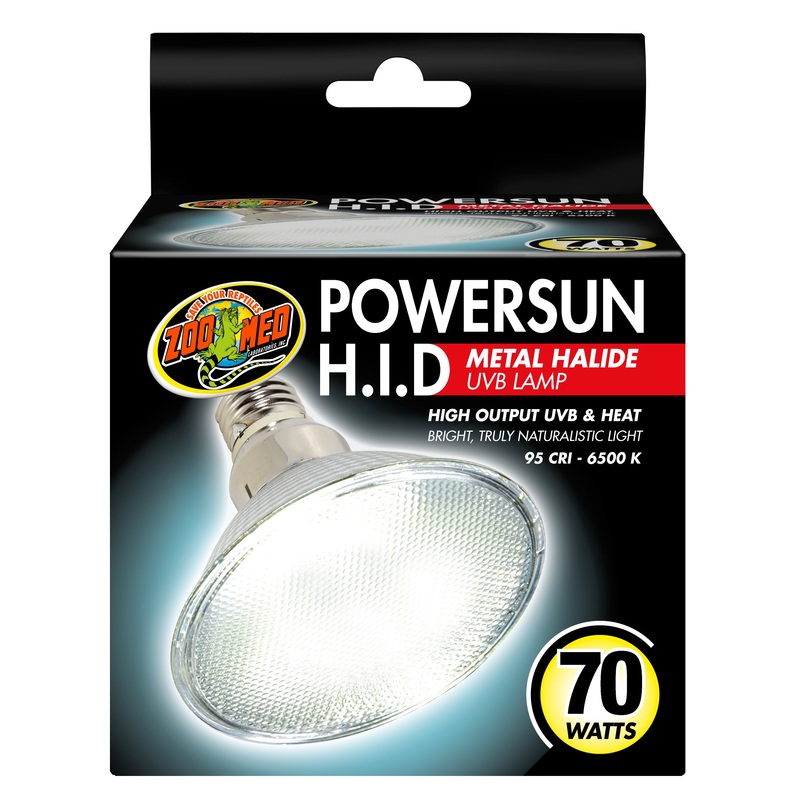 Zoo Med PowerSun  H.I.D. Metal Halide UVB Lamp