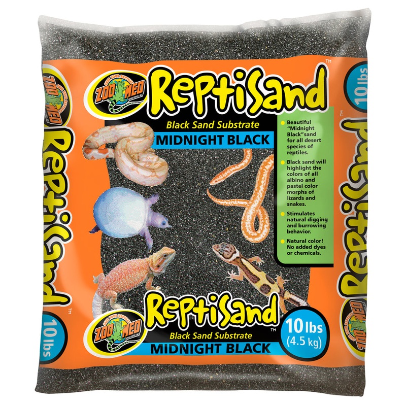 Zoo Med ReptiSand Midnight Black