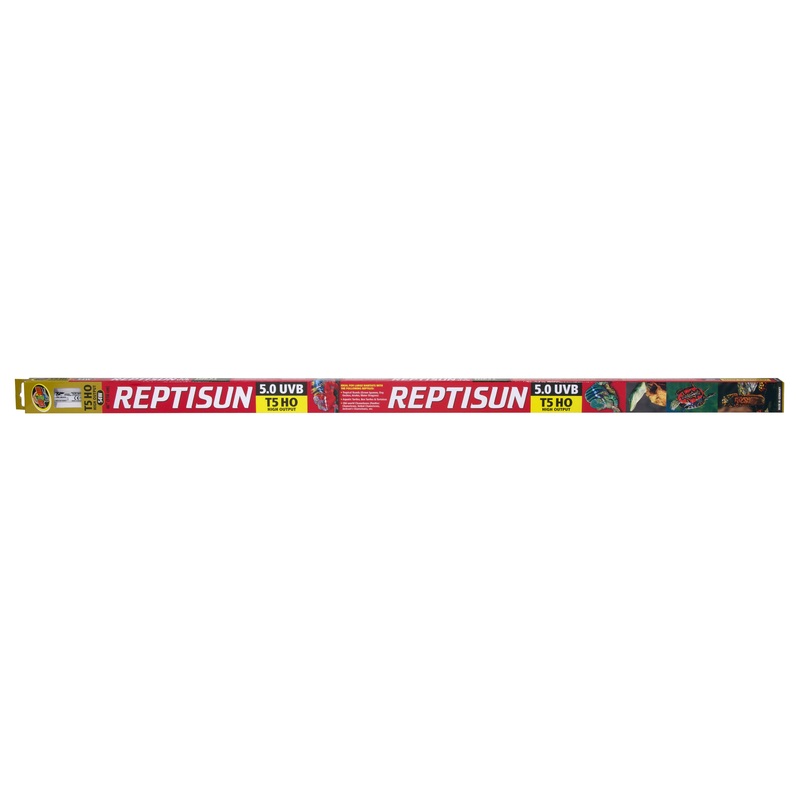 Zoo Med ReptiSun 5.0 UVB T5 HO  High Output Linear Lamp 46 in