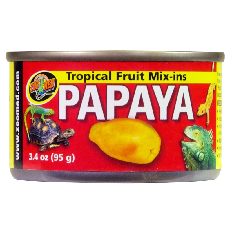 Zoo Med TROPICAL FRUIT MIX-IN PAPAYA