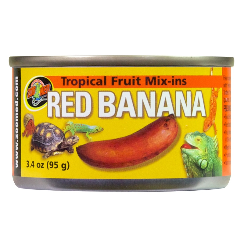 Zoo Med Tropical Fruit Mix-ins Red Banana