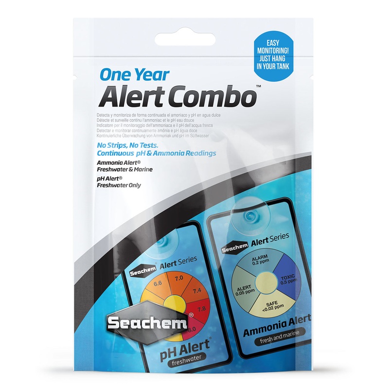 Seachem One Year Alert Combo