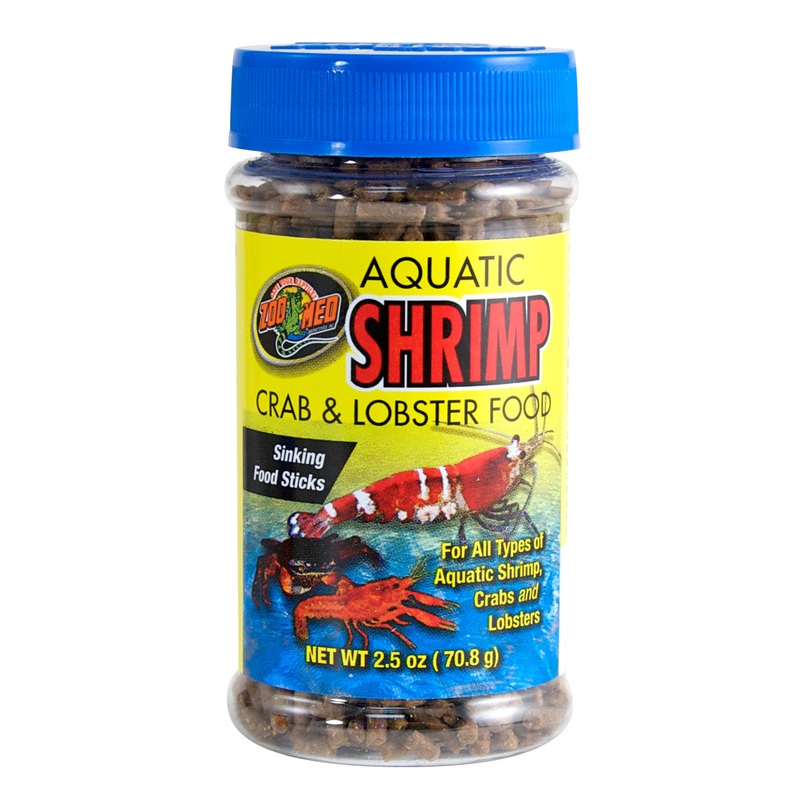 Zoo Med Aquatic Shrimp Crab & Lobster Food2.5 oz