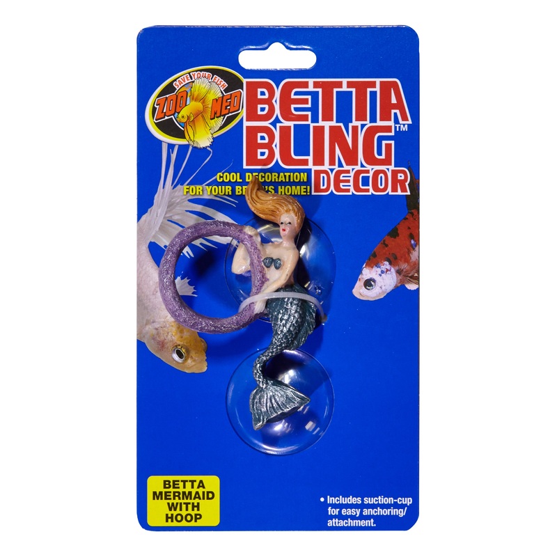 Zoo Med Betta Bling Mermaid w/ Hoop
