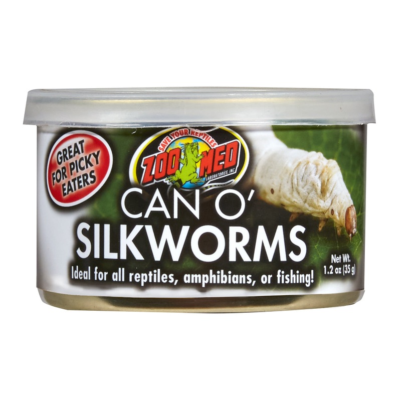 Zoo Med Can O Silkworms