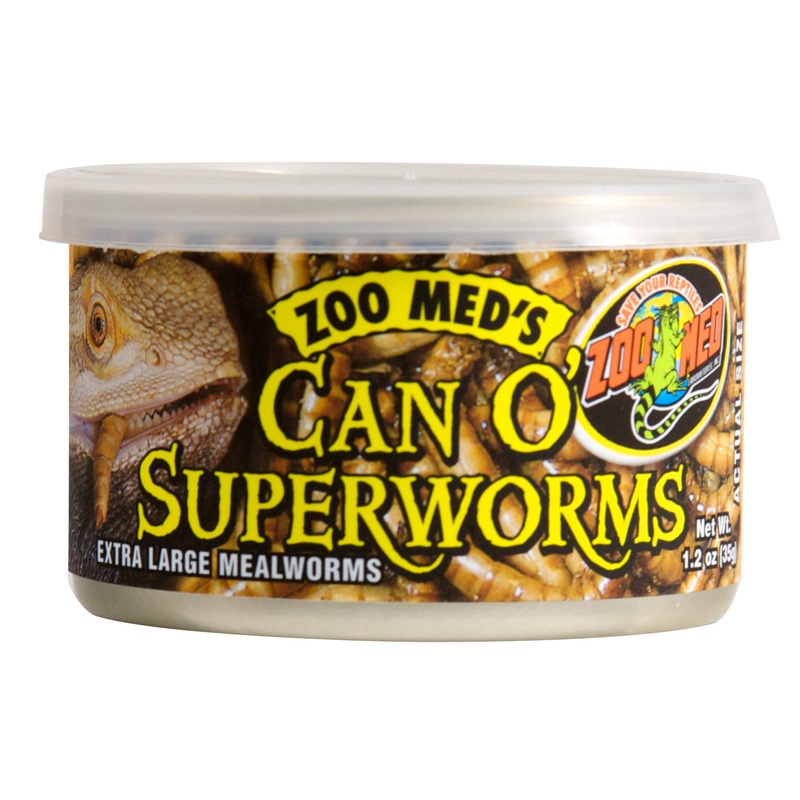 ZOO MED CAN O SUPERWORMS