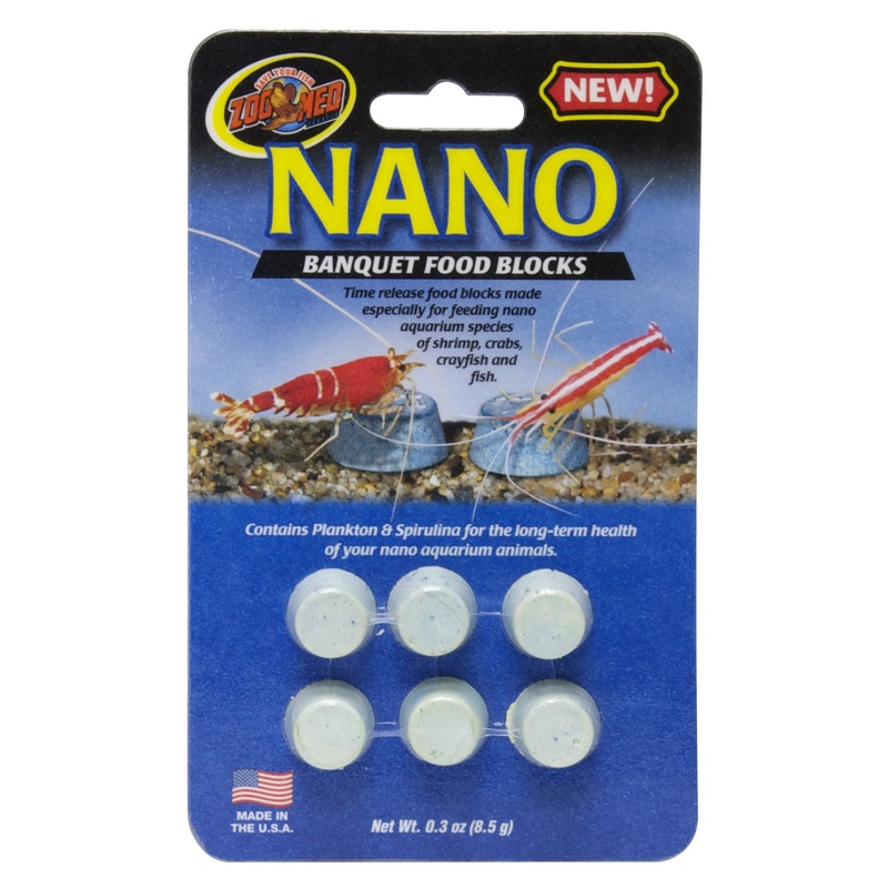 Zoo Med Nano Banquet Food Blocks