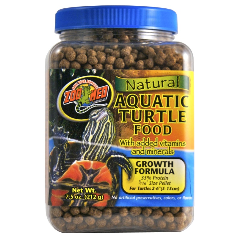 Zoo Med Natural Aquatic Turtle Food  Growth Formula