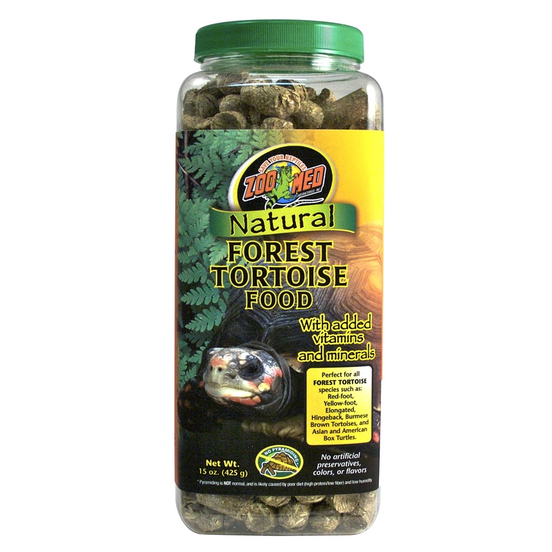 Zoo Med Natural Forest Tortoise Food 15 oz
