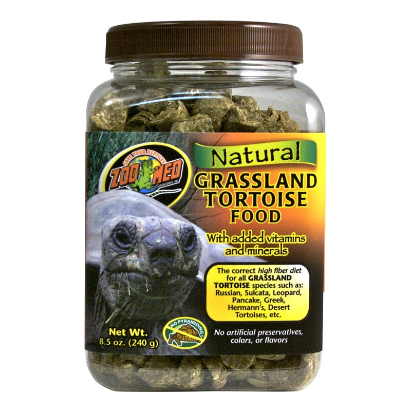 Zoo Med Natural Grassland Tortoise Food8.5 oz/15 oz
