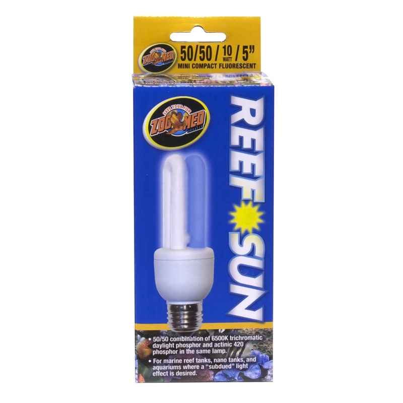 Zoo Med Reef Sun50/50 Mini Compact Fluorescent