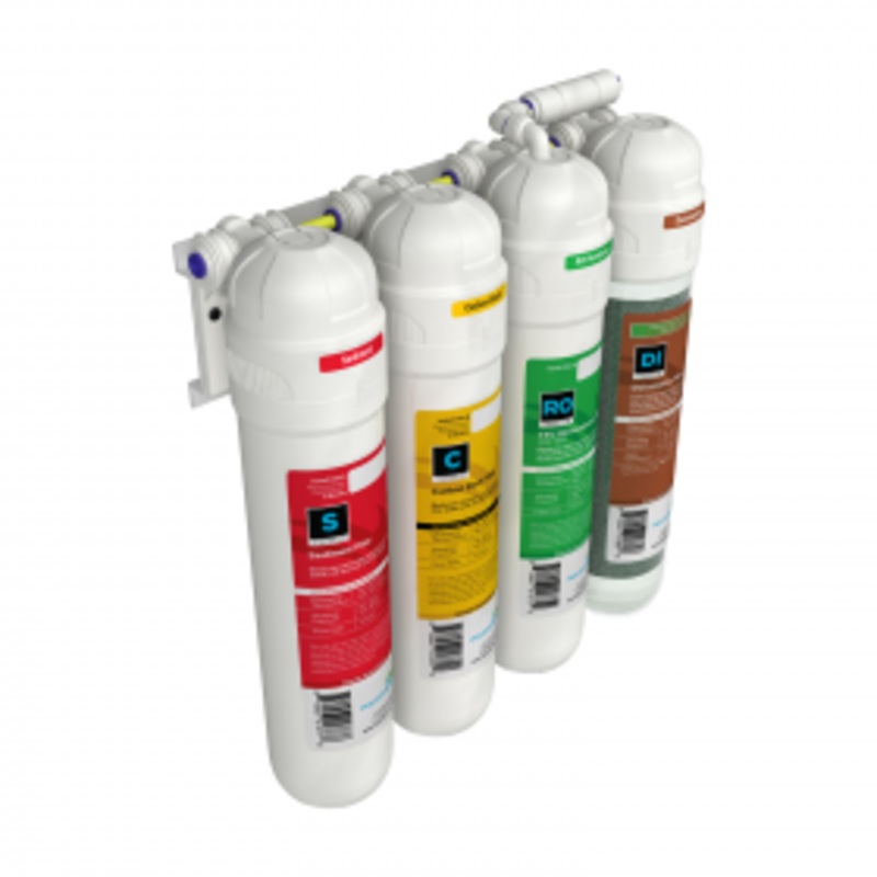 AquaticLife Twist-In 100 GPD, 4-Stage RO/DI Unit
