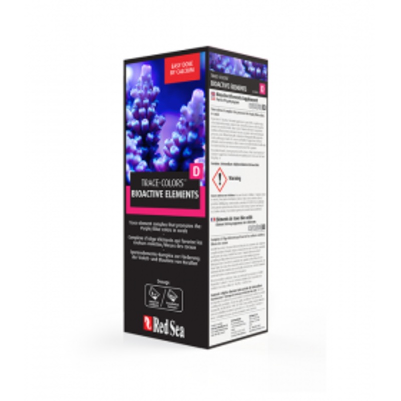 Red Sea Trace Colors BioActive Elements+ (Coral Colors D) 500ml