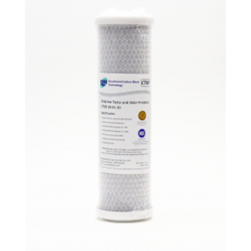 Carbon Block NSF Certified 10" x 2.5" - 10 Micron