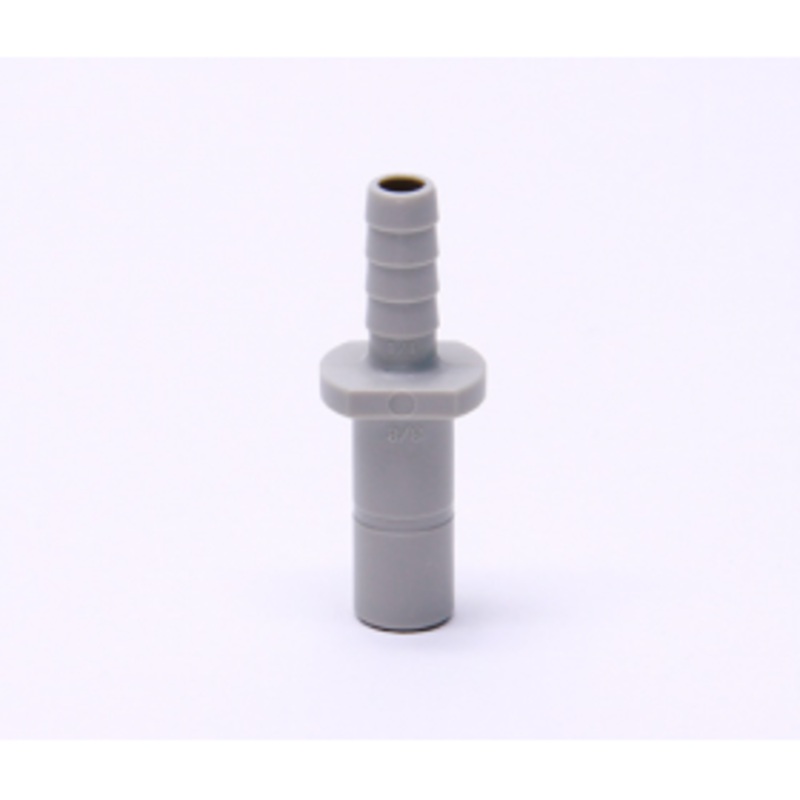 CONNECTOR 1/4" BARB TO 3/8" PLUG