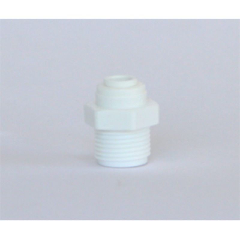 CONNECTOR 1/4" MALE THREAD 3/8" TUBE