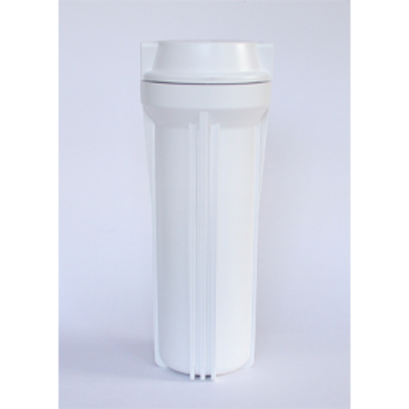 RO WHITE 10" HOUSING WITH 1/4" INLET/OUTLET