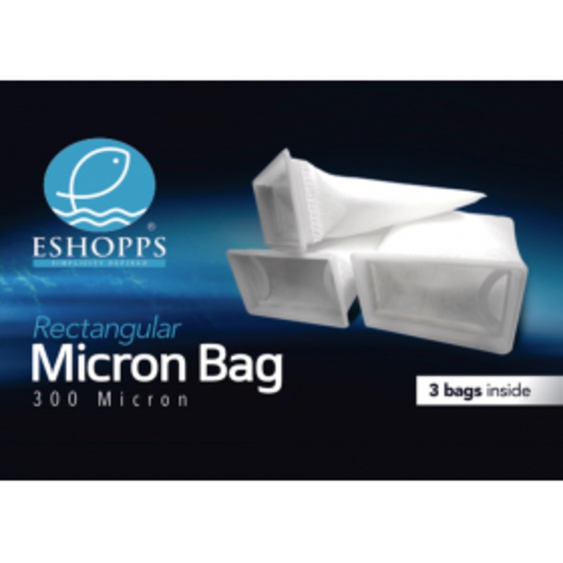 Eshopps Rectangle Micron Bag 3 pack