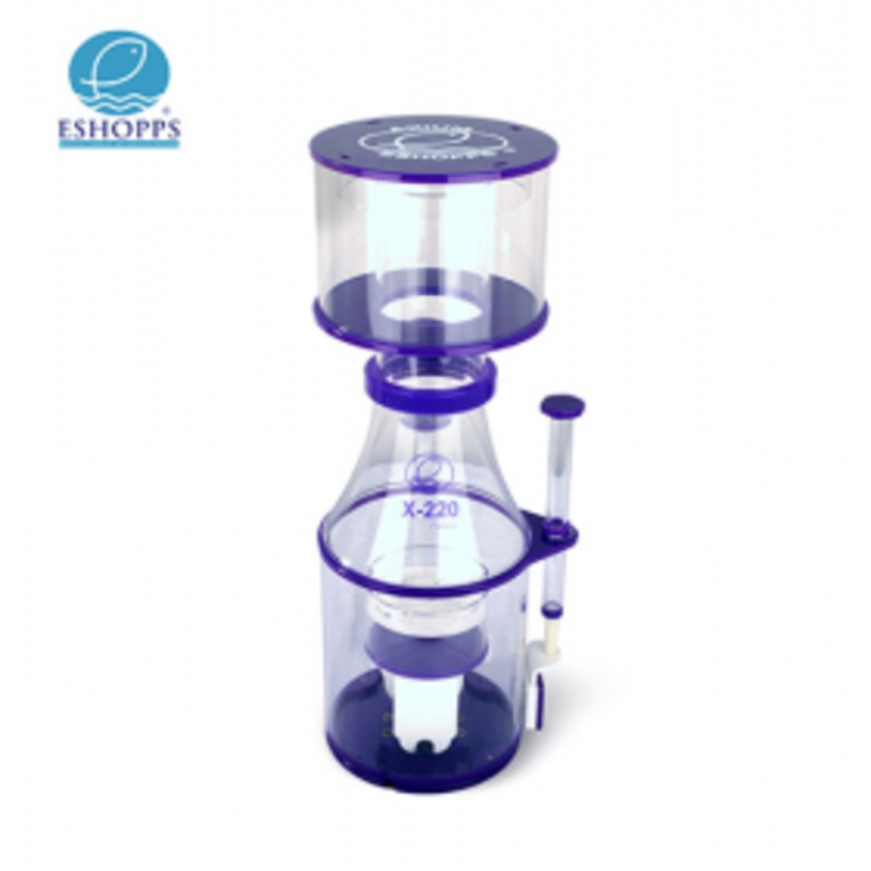Eshopps X-220 Axium Skimmer (200-325gal) High Bioload: 200 gallon, Rated up to: 320 gallons