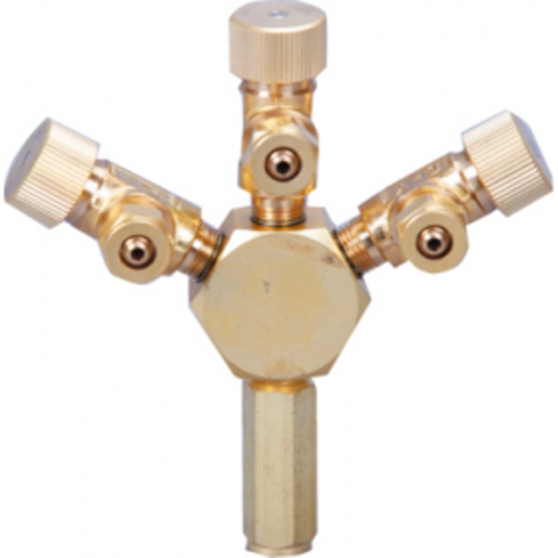 ISTA Metal CO2/Air Flow Regulator - 3 Ways