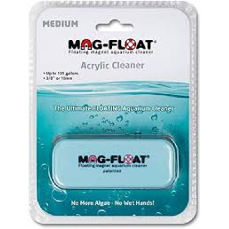 Mag-Float 130 Medium 3/8" - Acrylic Gulfstream Tropical Aquarium