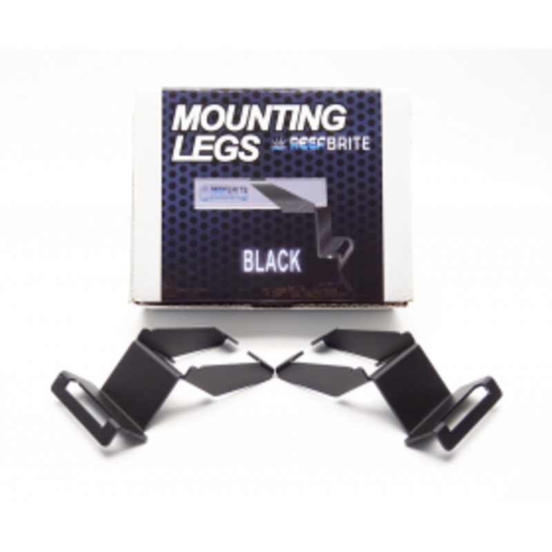 Reef Brite XHO and Tech LED Mounting Legs - Black