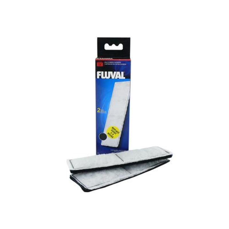 Fluval 2 pack U3 poly/carbon cartridge