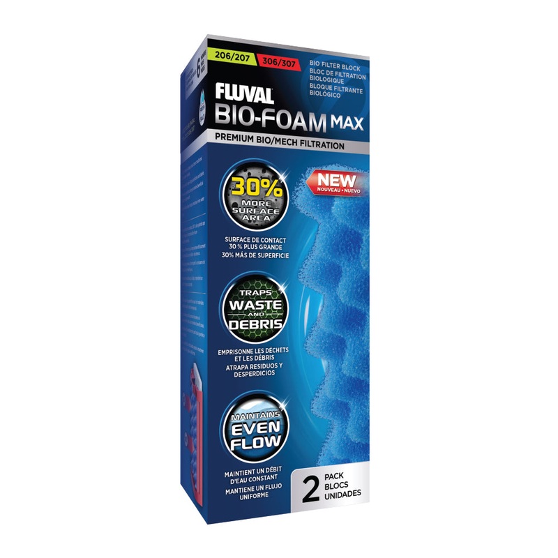 FLUVAL 207/307 BIOFOAM MAX 2 PCS