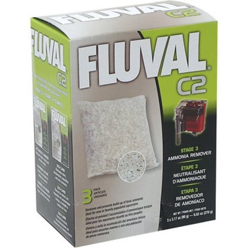 Fluval C2 3 pack ammonia remover