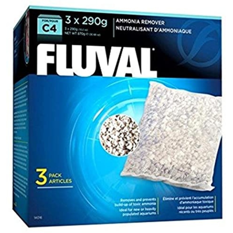 Fluval C4 3 pack ammonia remover