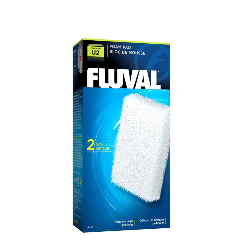 Fluval U2 foam pad 2 pack