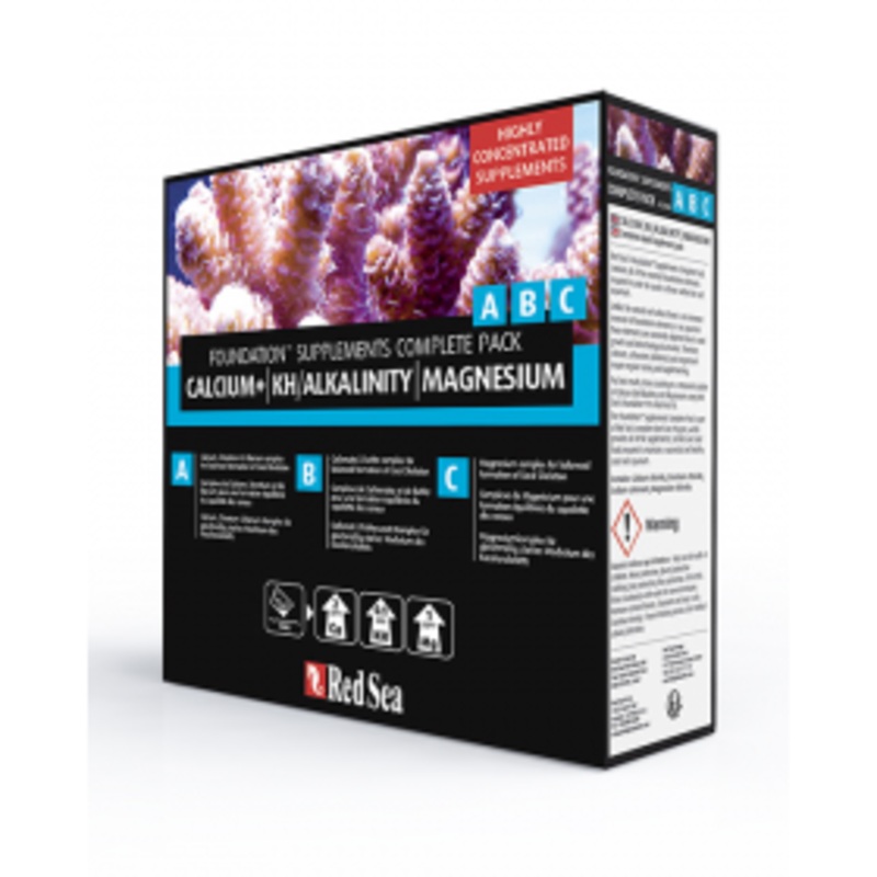 Red Sea Reef Foundation A, B, C, 3-Pack (3x250ml)