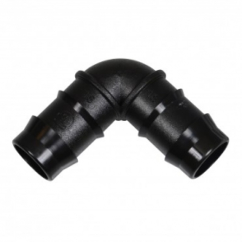 Two Little Fishies Double Barb Elbow Coupling 18mm
